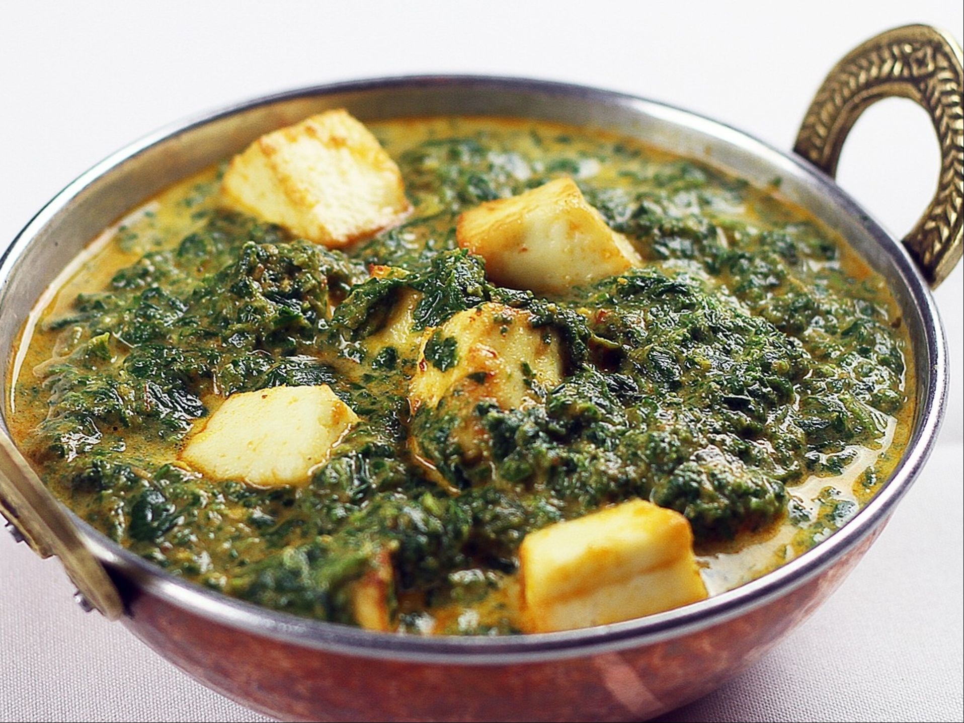Saag Paneer.