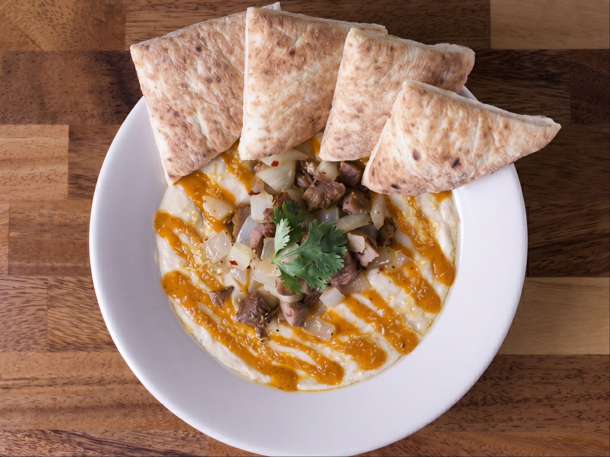 Aunty Style Hummus.