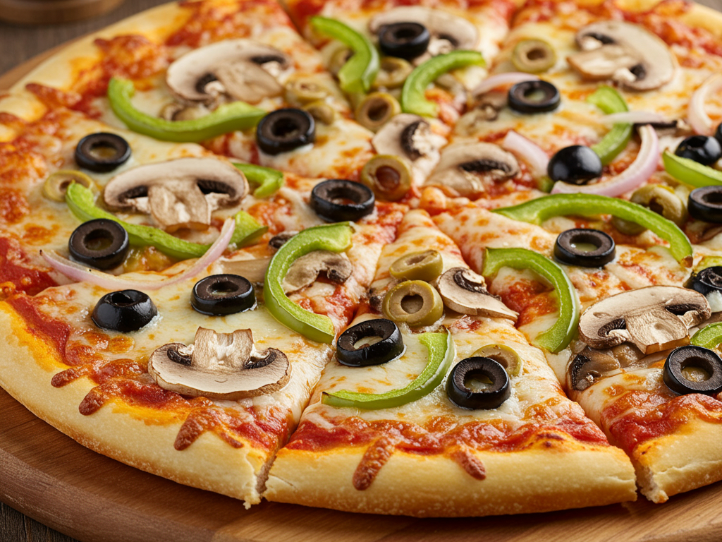 10" Veggie Pizza.