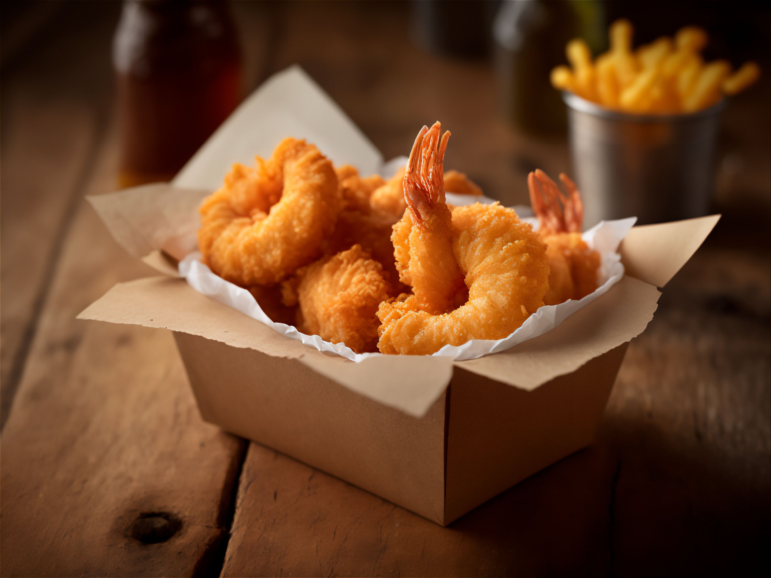 Fried Shrimp.
