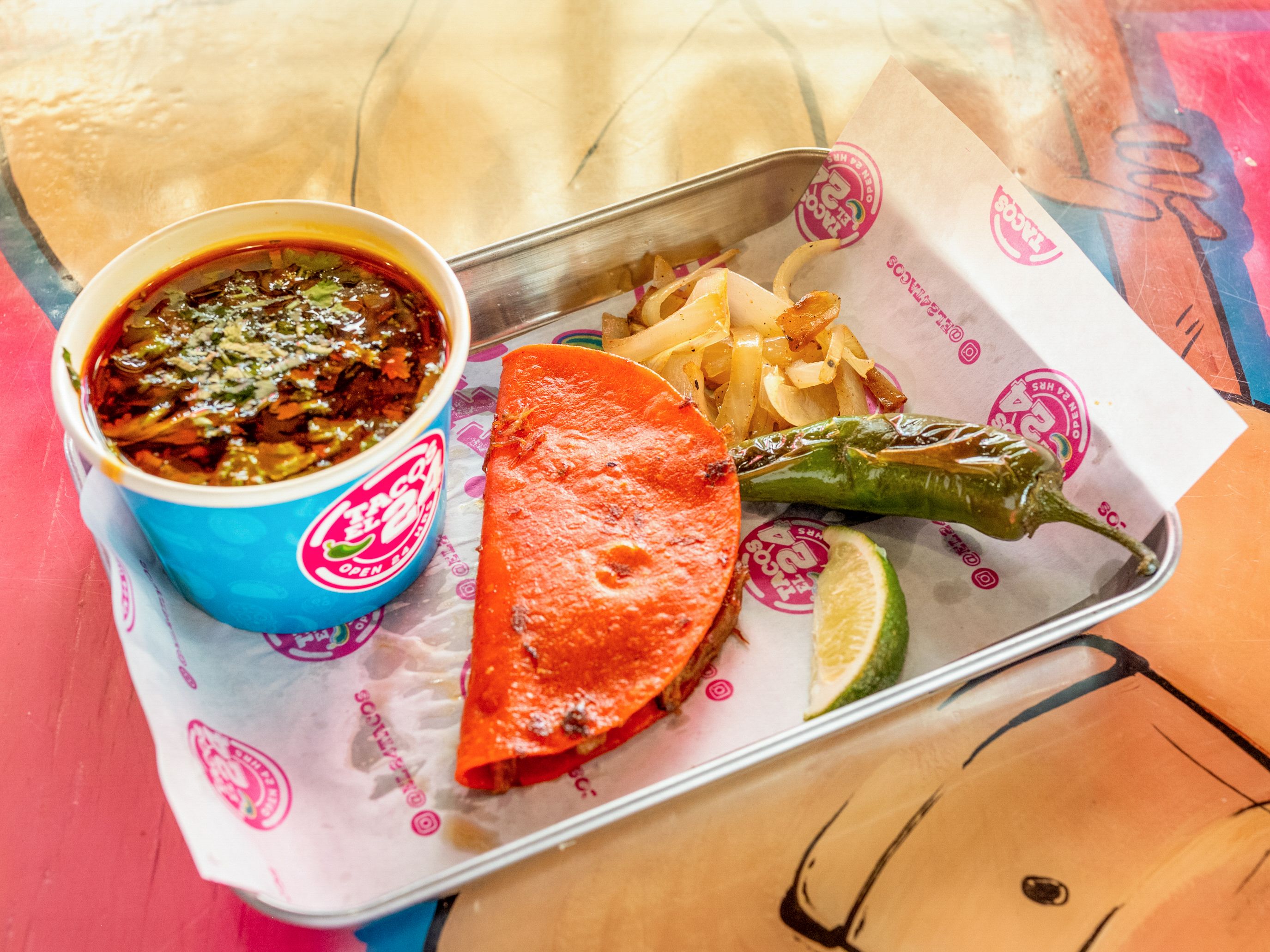 Quesa-Taco De Birria (1 Taco).