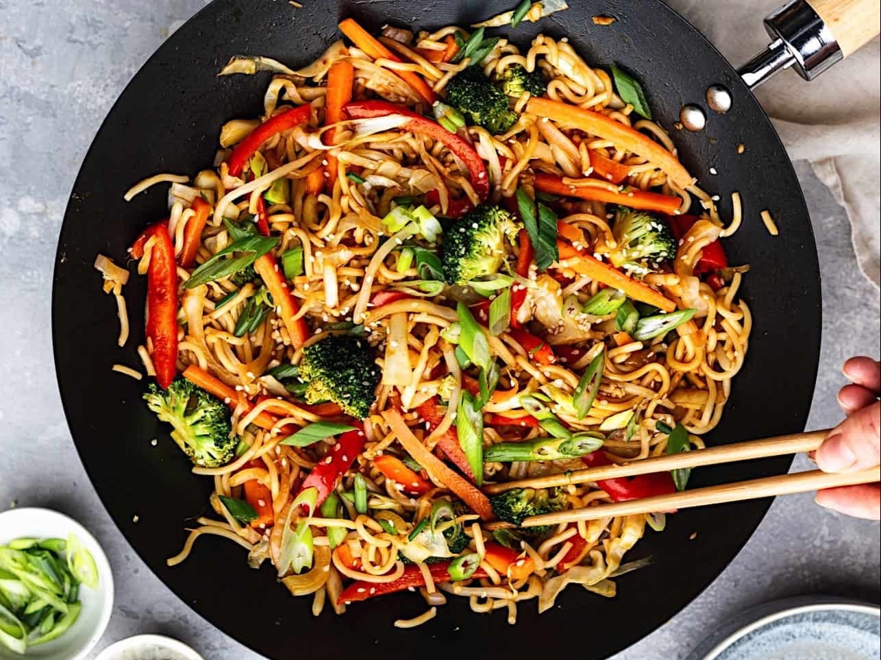 Vegetable Chow Mein.