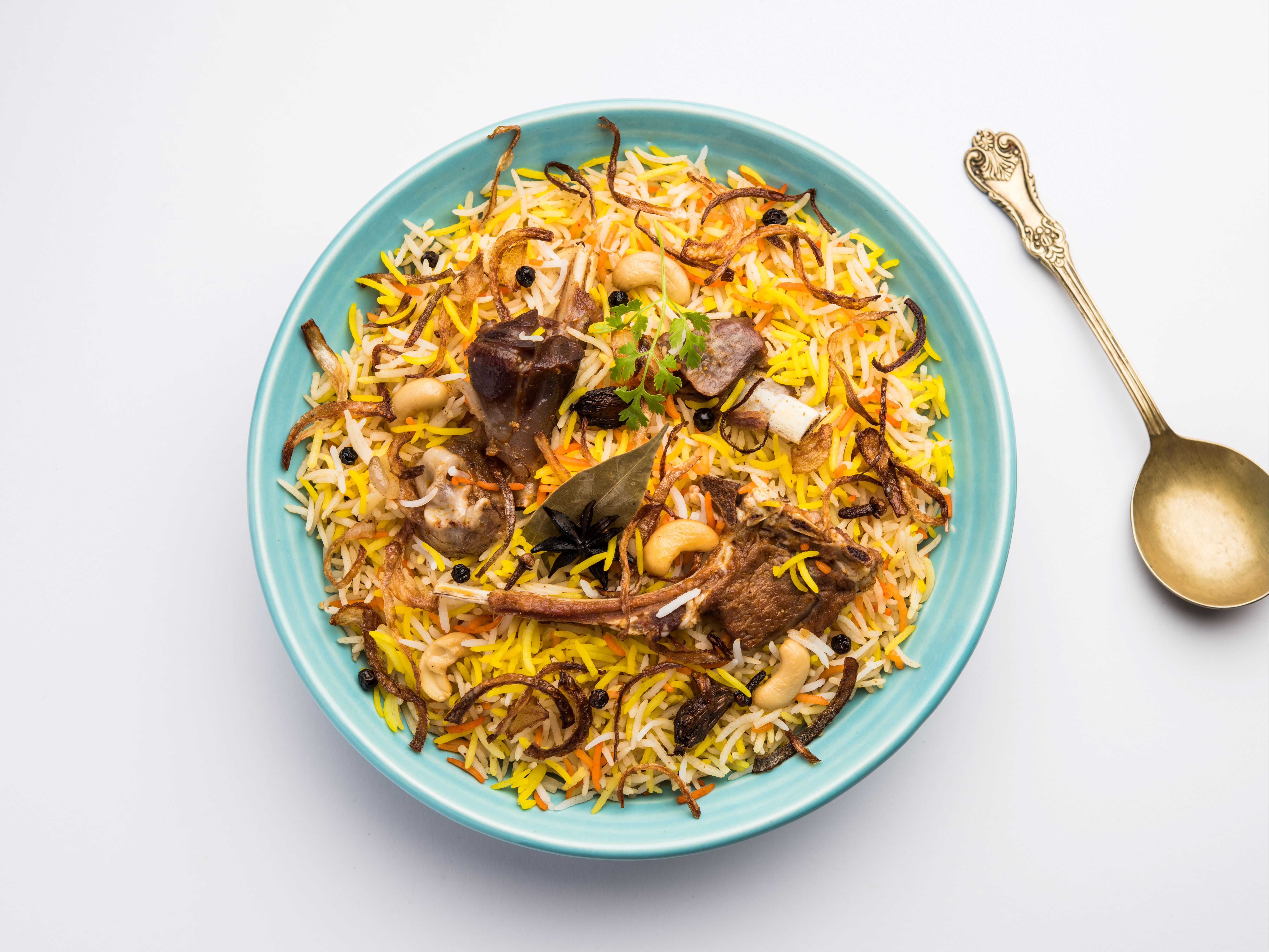 Medium Goat Biryani.