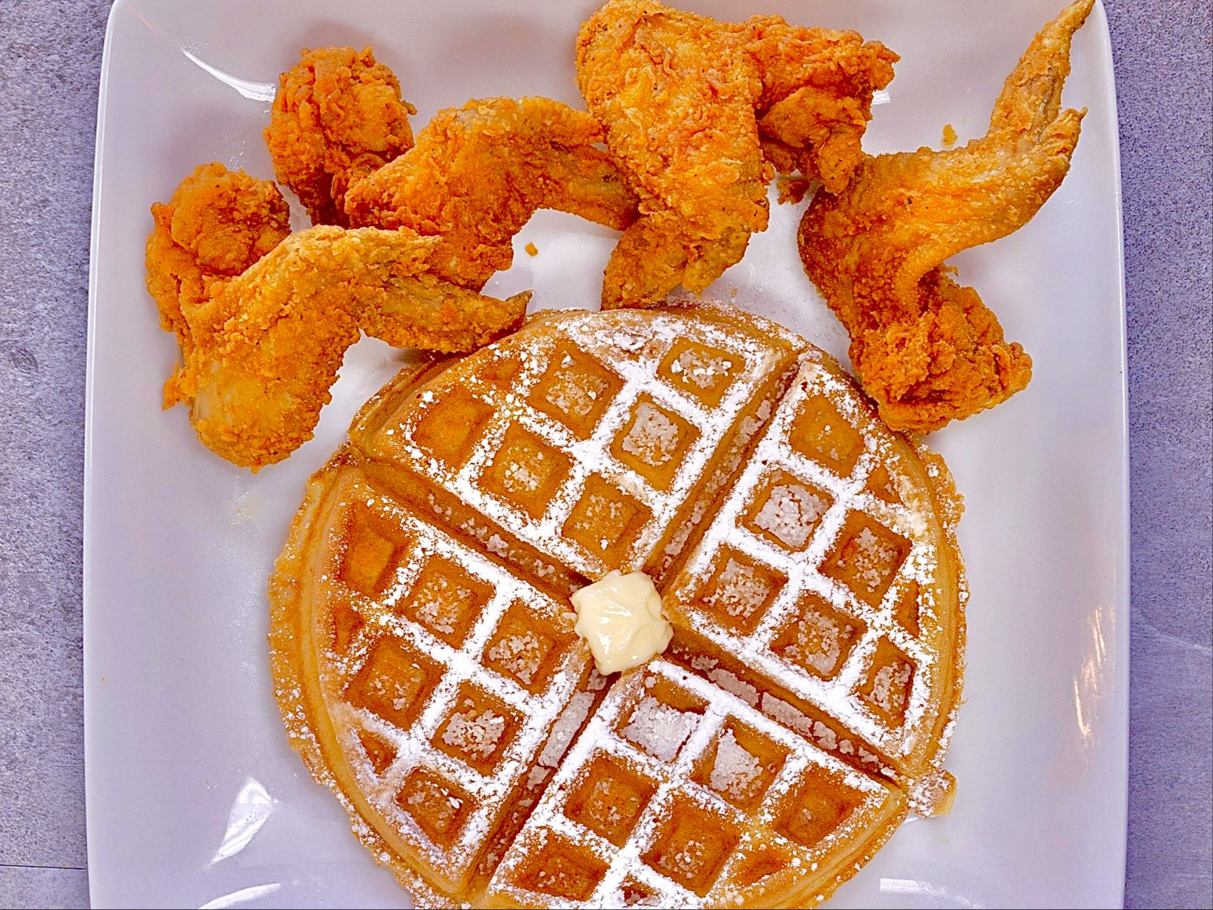 6 Wings 1 Waffle.