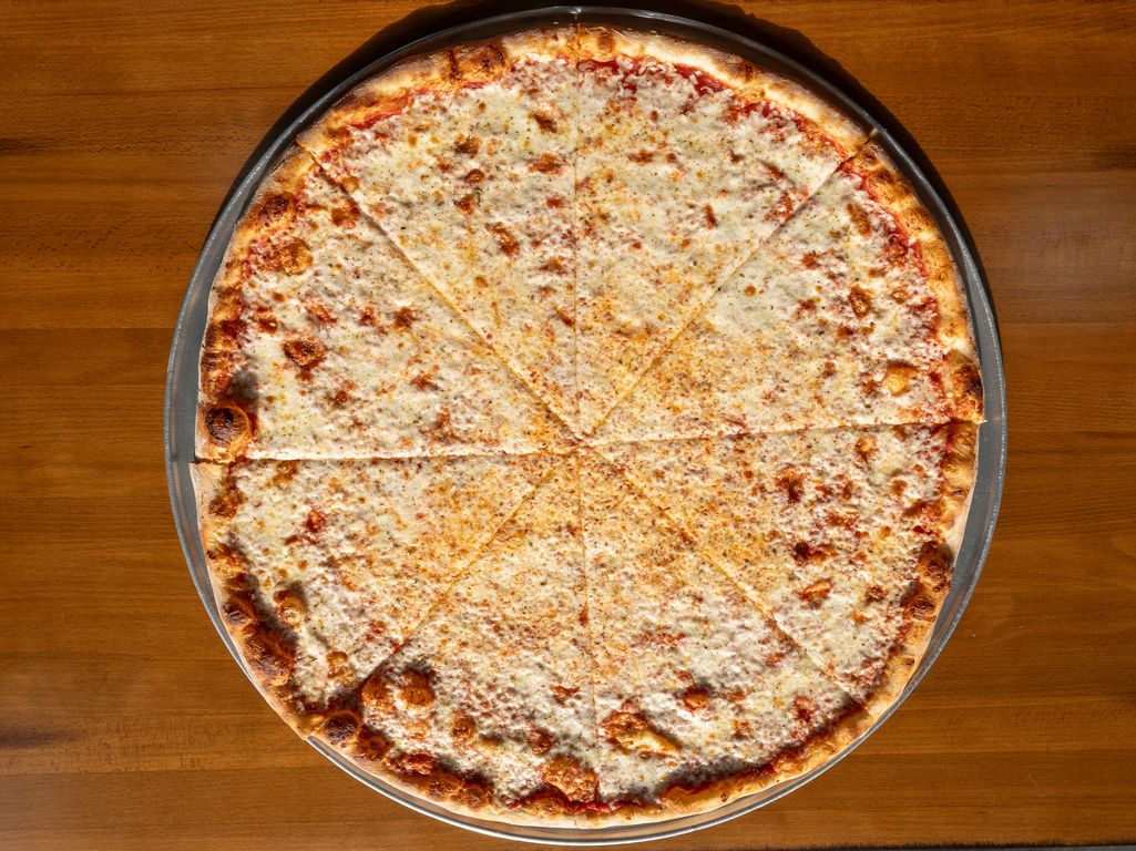 30" Mega Plain Pizza.