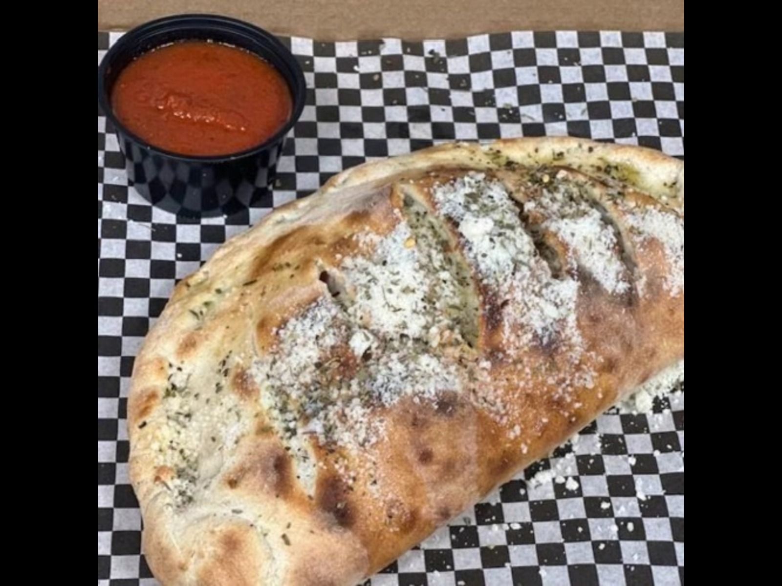 The Mighty Meaty Calzone