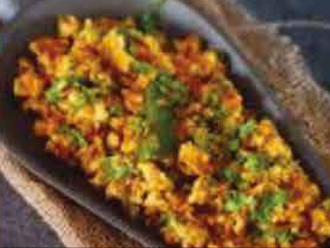 Paneer Bhurji.