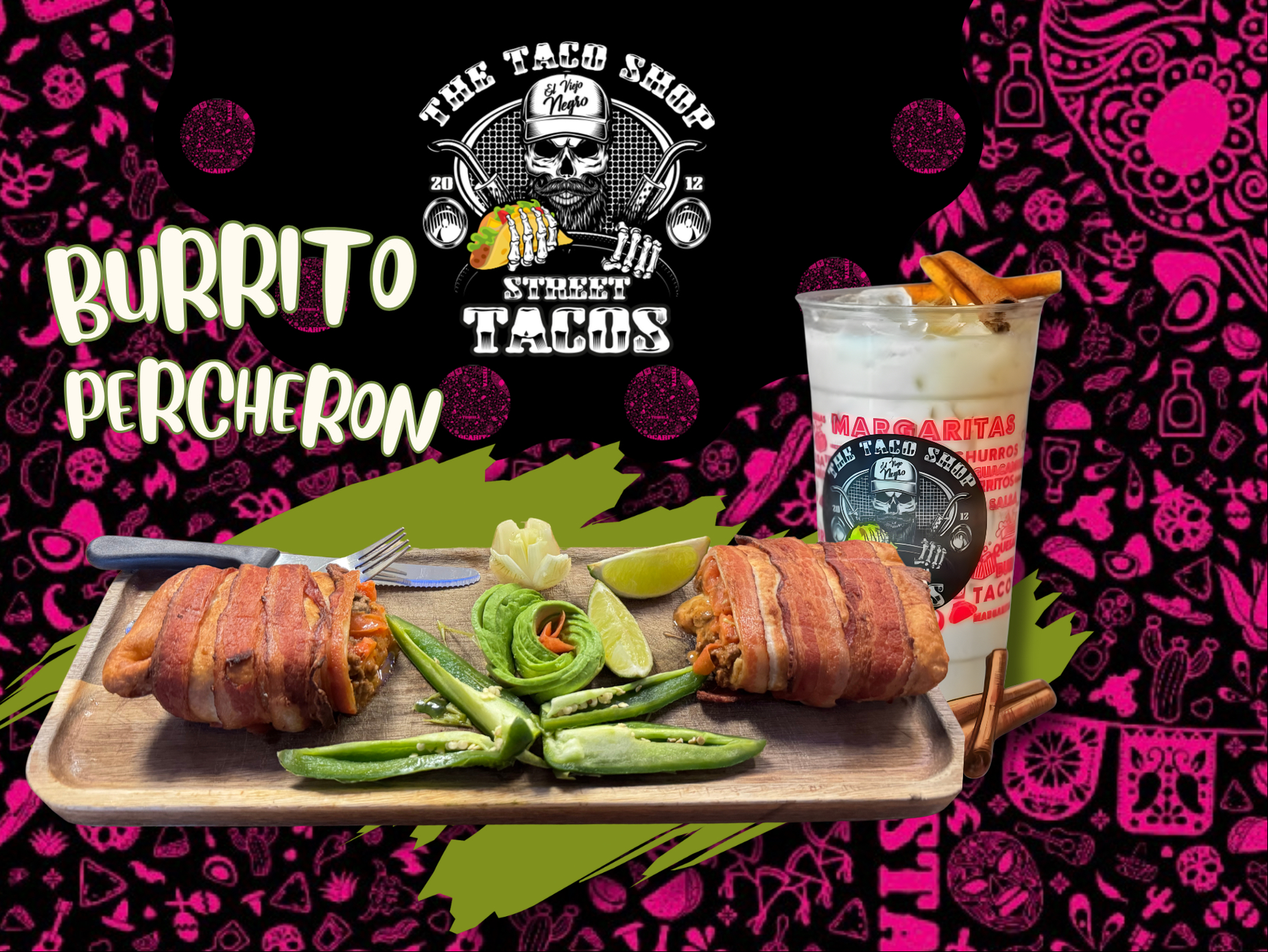 COMBO PERCHERON BURRITO.