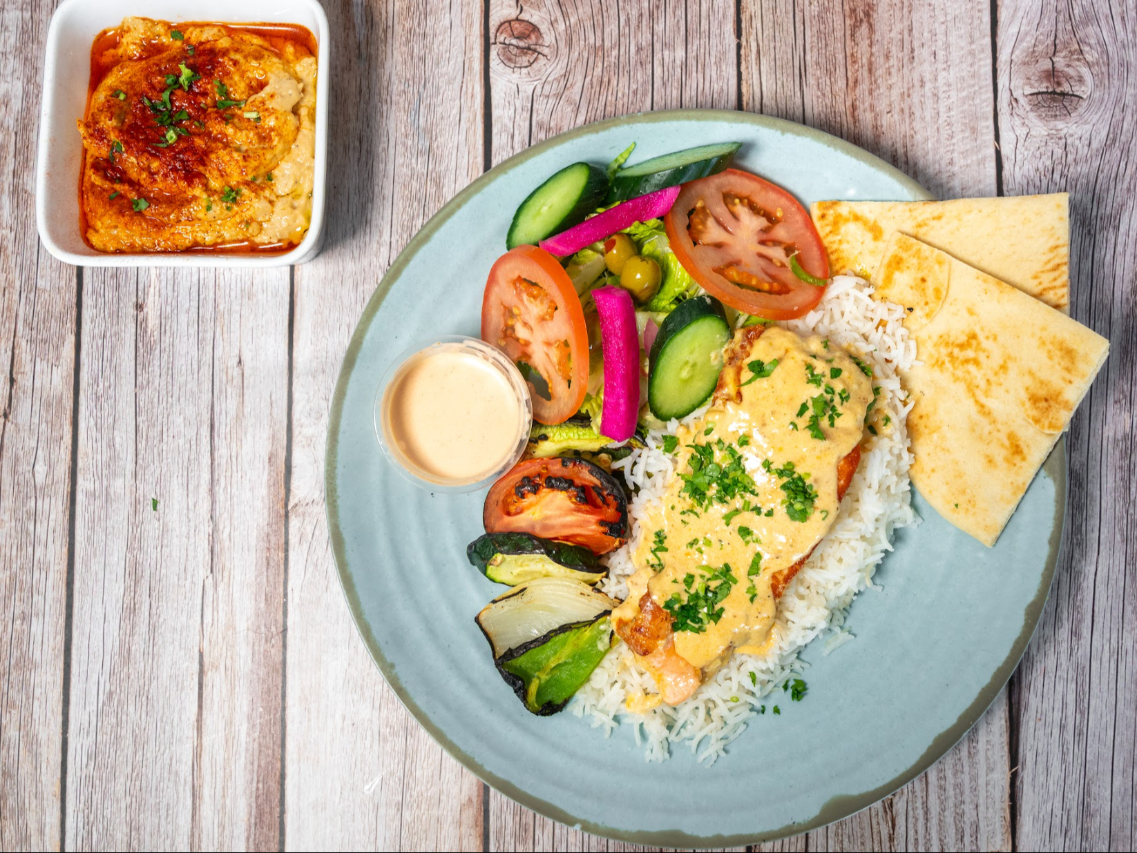 Salmon Plate.
