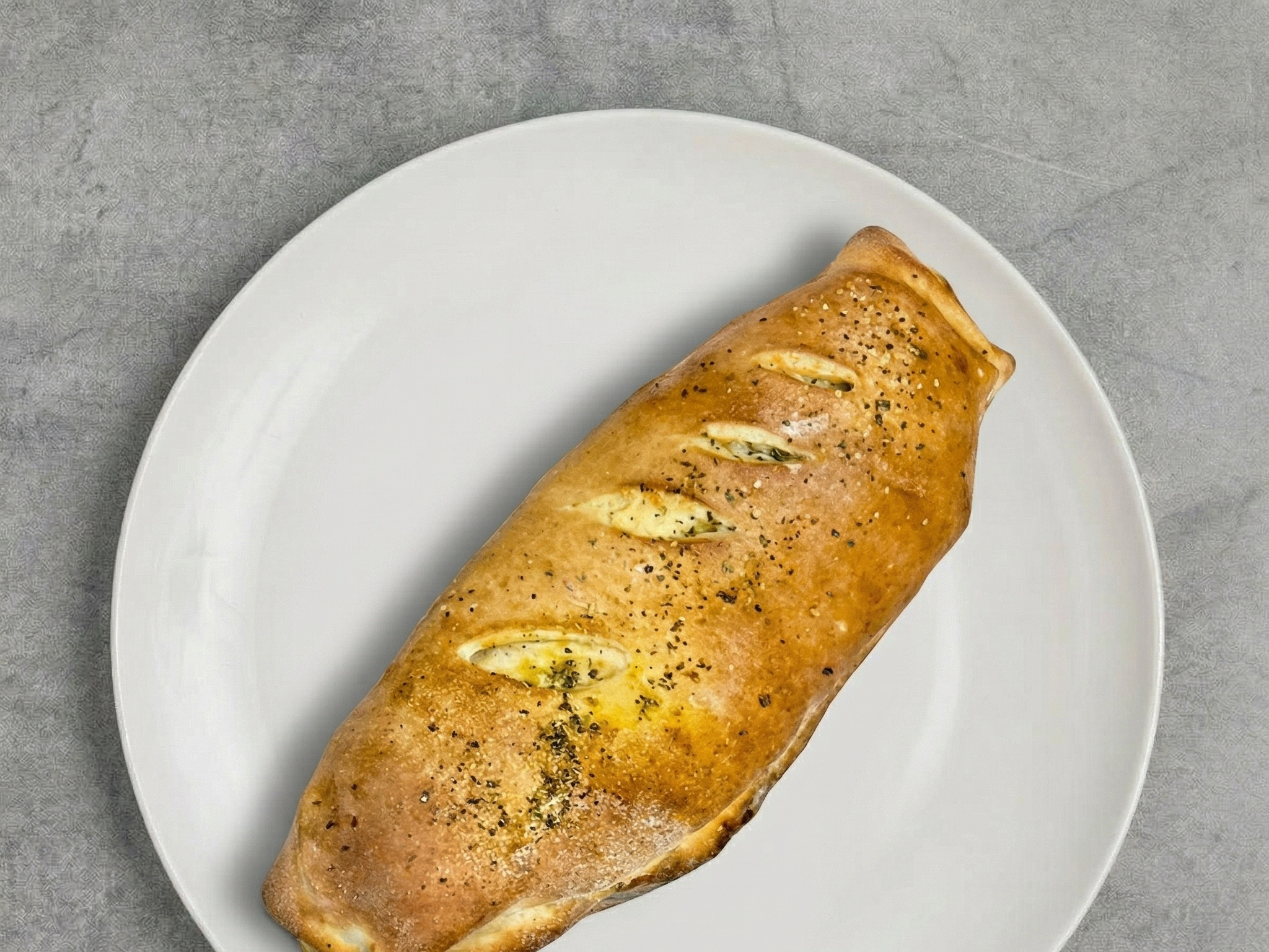 Buffalo Chicken Stromboli.