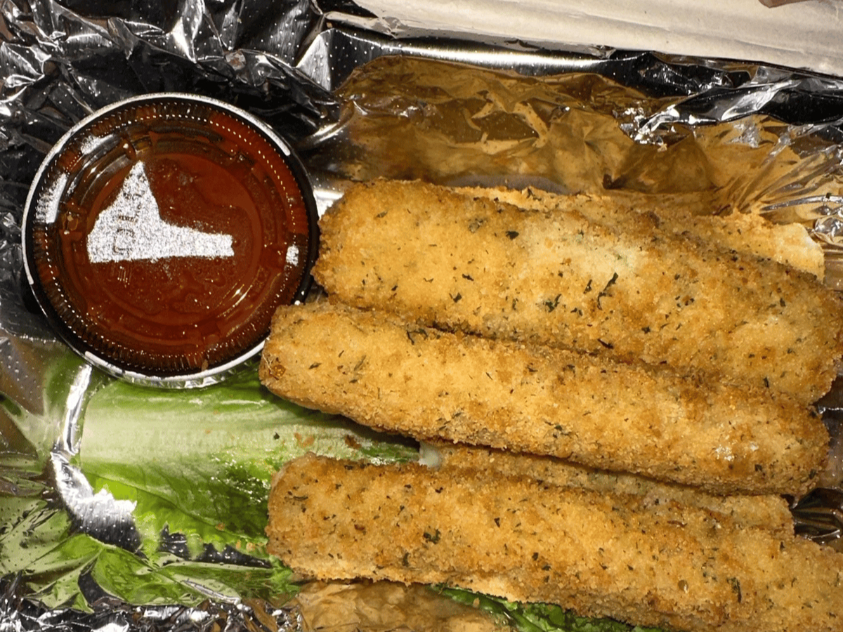 Mozzarella Cheese Sticks.