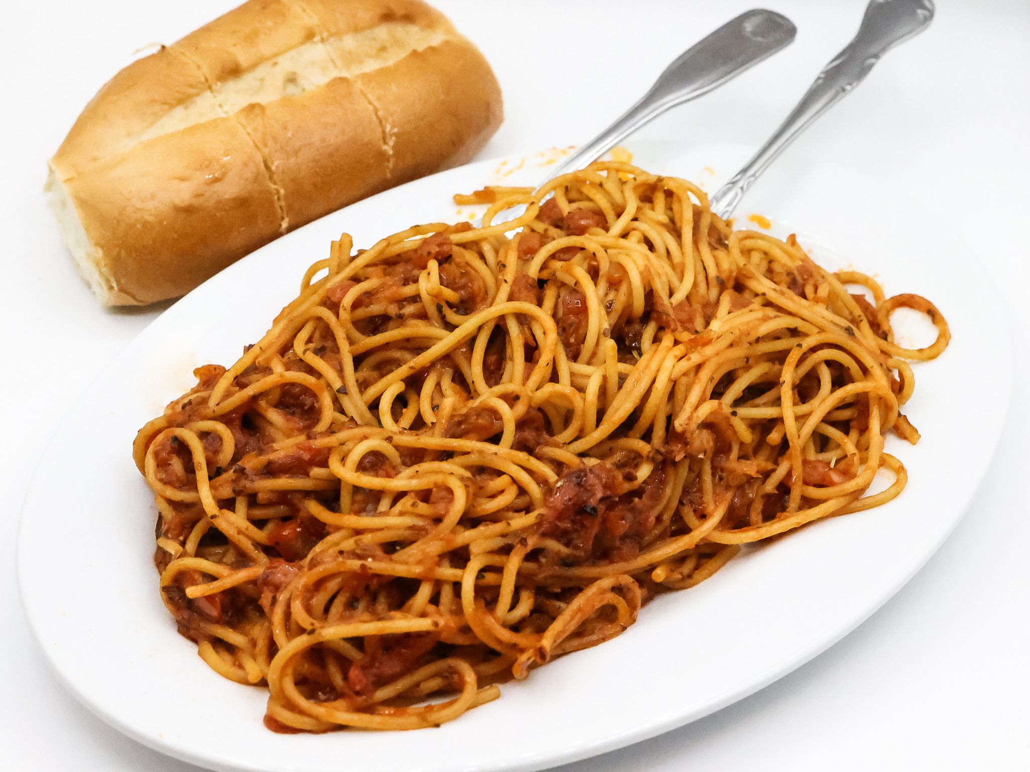 28. Spaghetti Vegetarian.