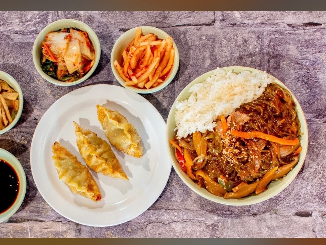 Delicious Japchae and Korean Favorites