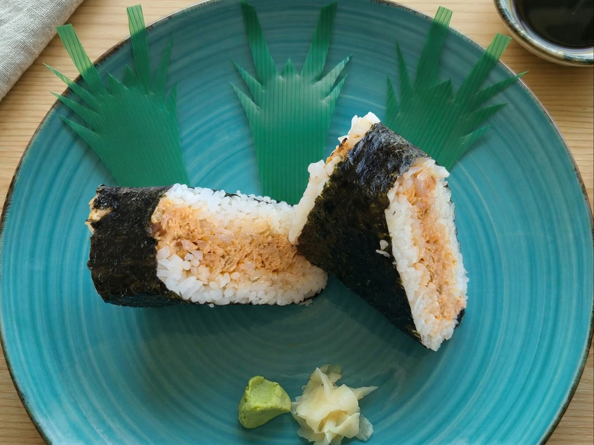Salmon Musubi.
