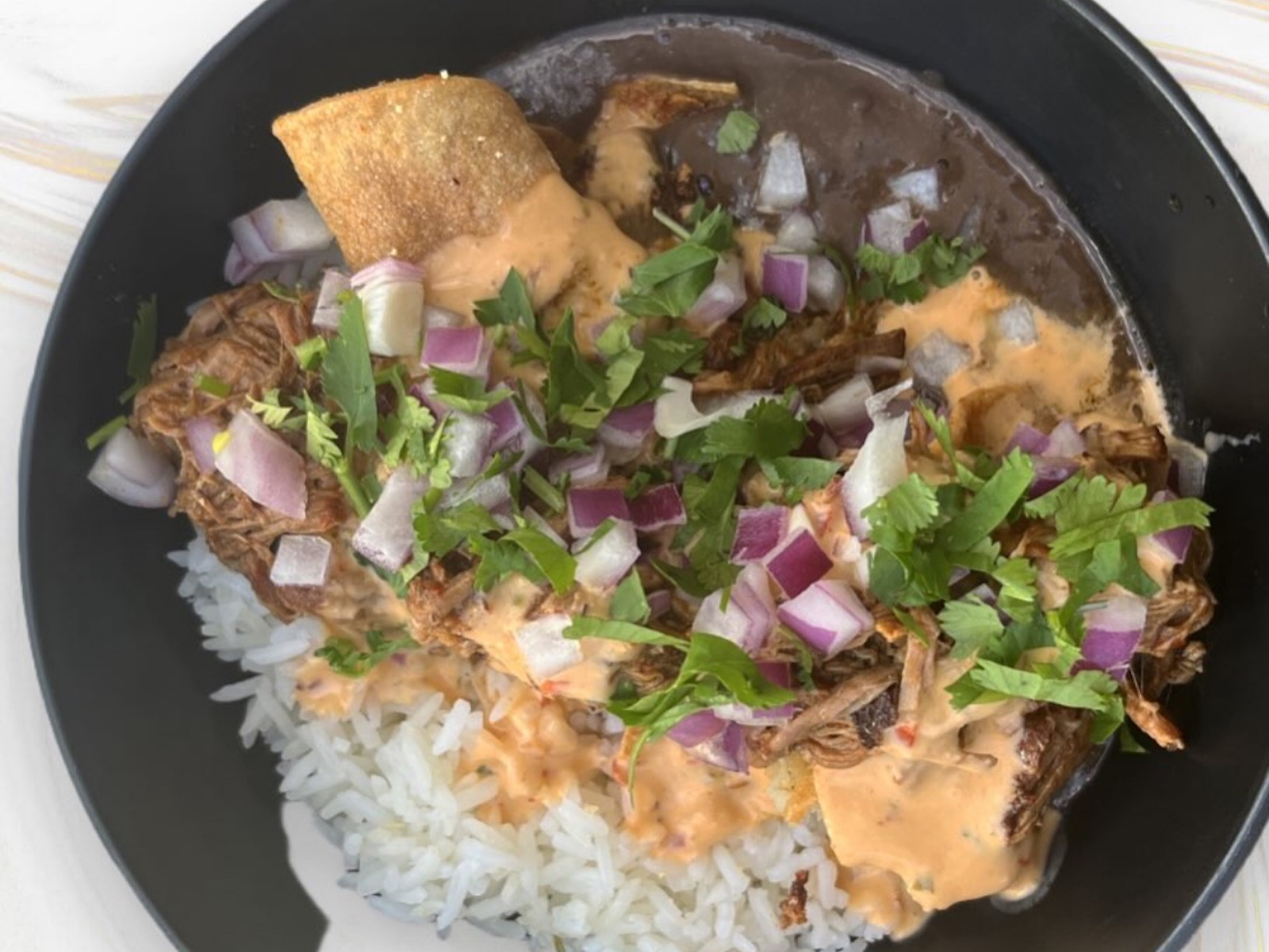 TRI-TIP AND POTATO BOWL.