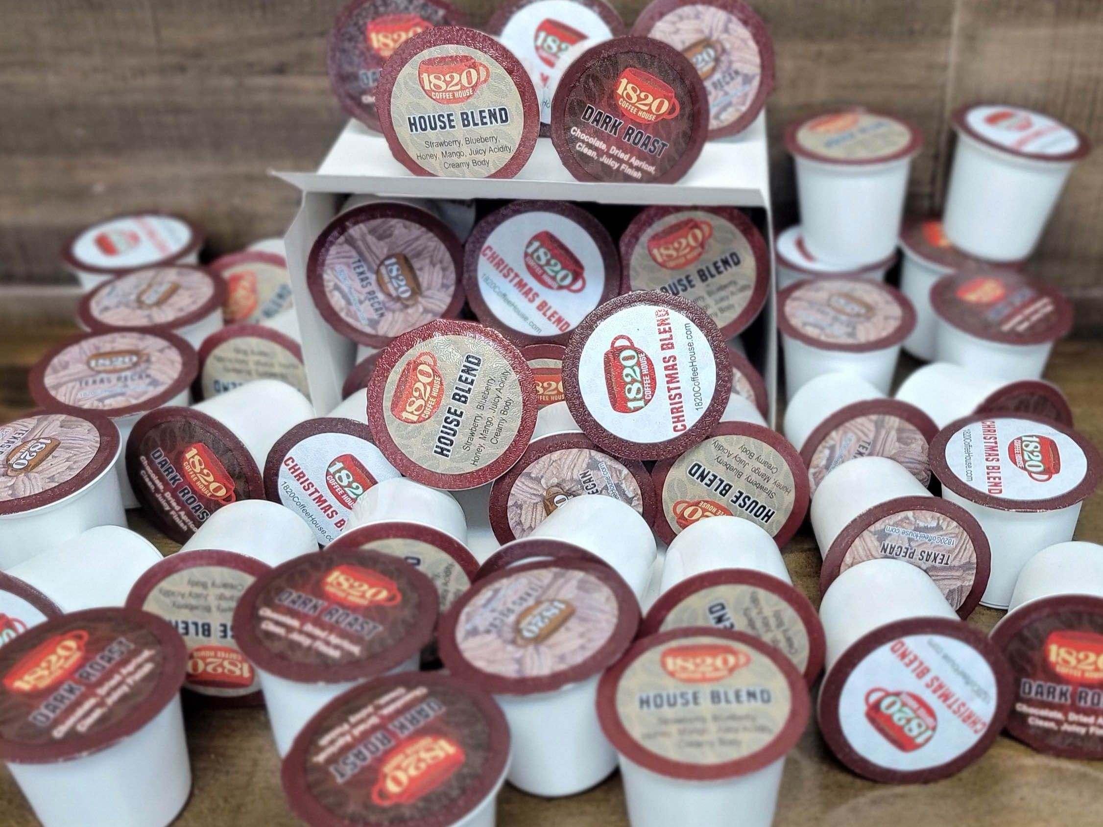 Single Cup Coffee Pods.