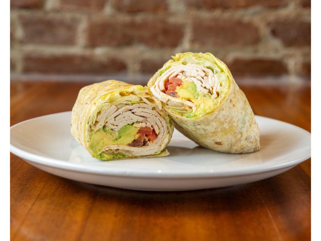 5. Turkey Avocado BLT Wrap