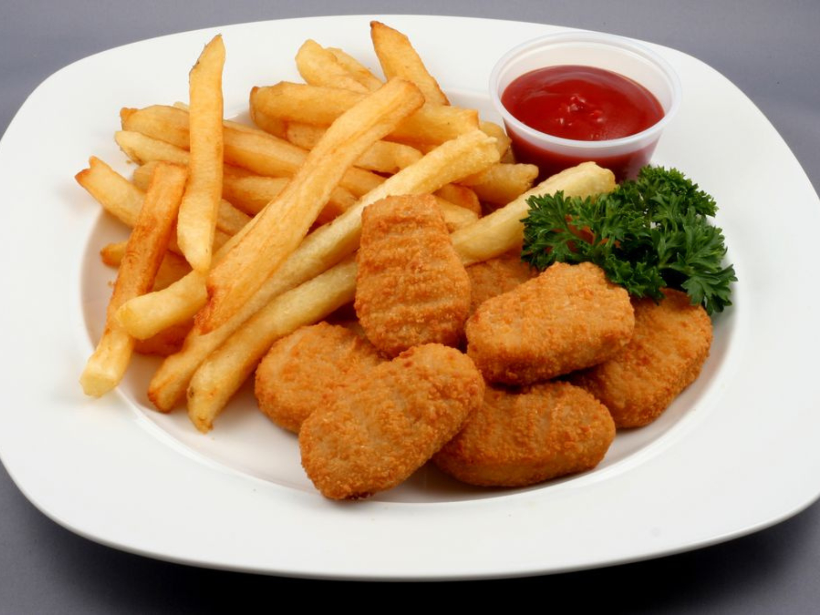 Chicken Nuggets/ French Fries.
