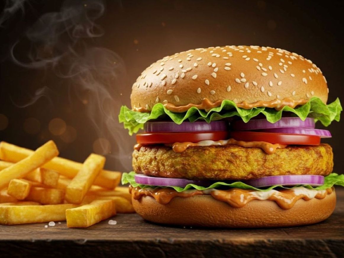 Lunch - Cheeseburger.