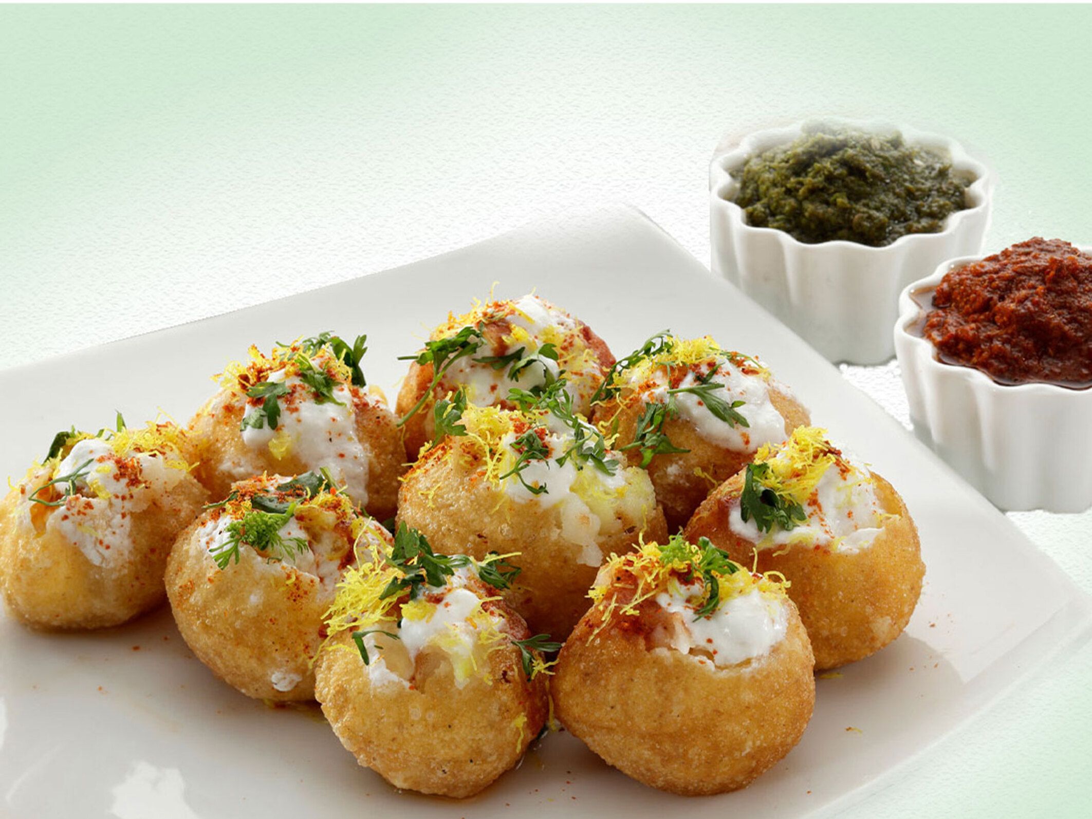 Dahi Batata Puri.