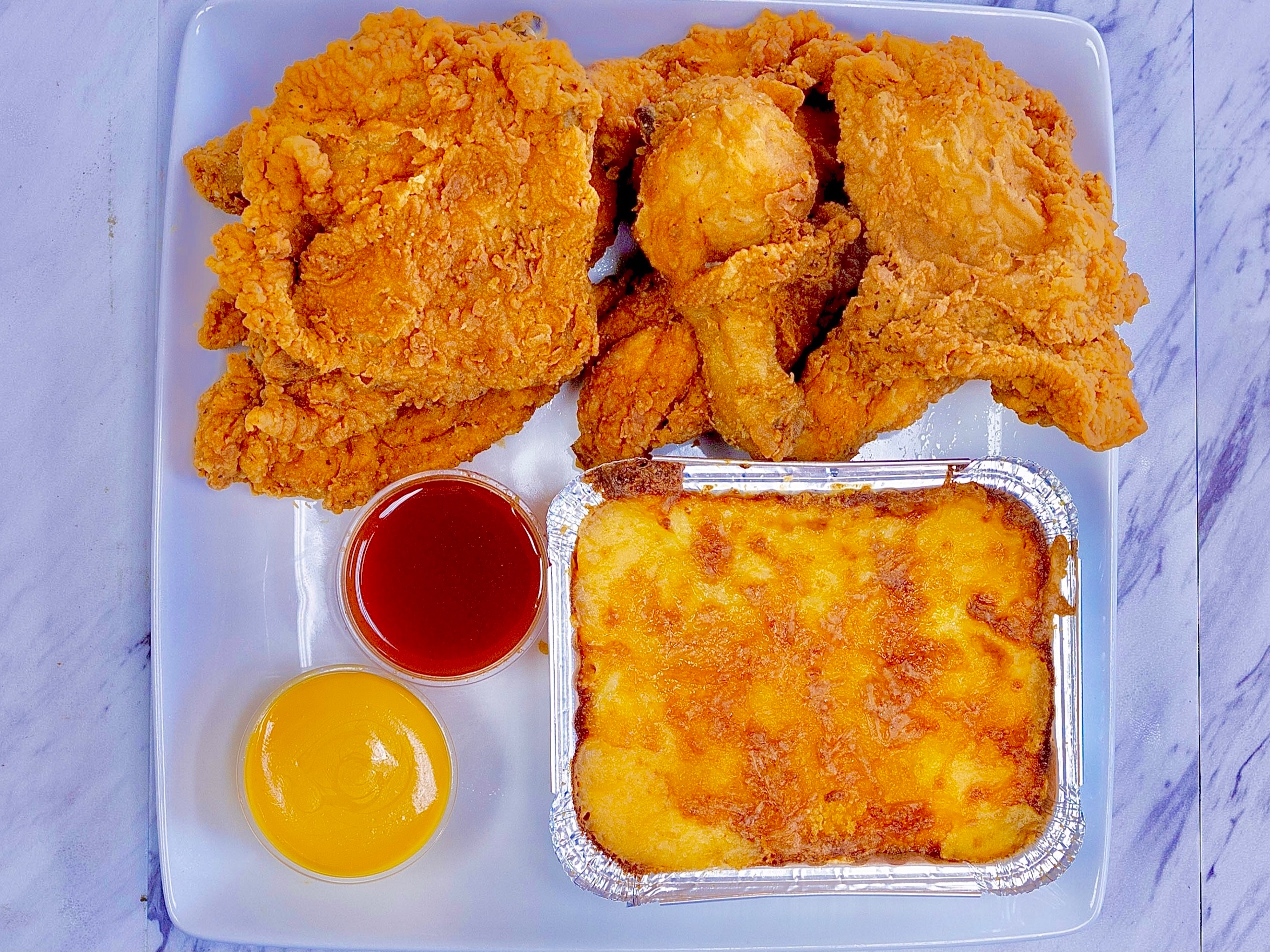 15 Dark Meat & 3 Sides.