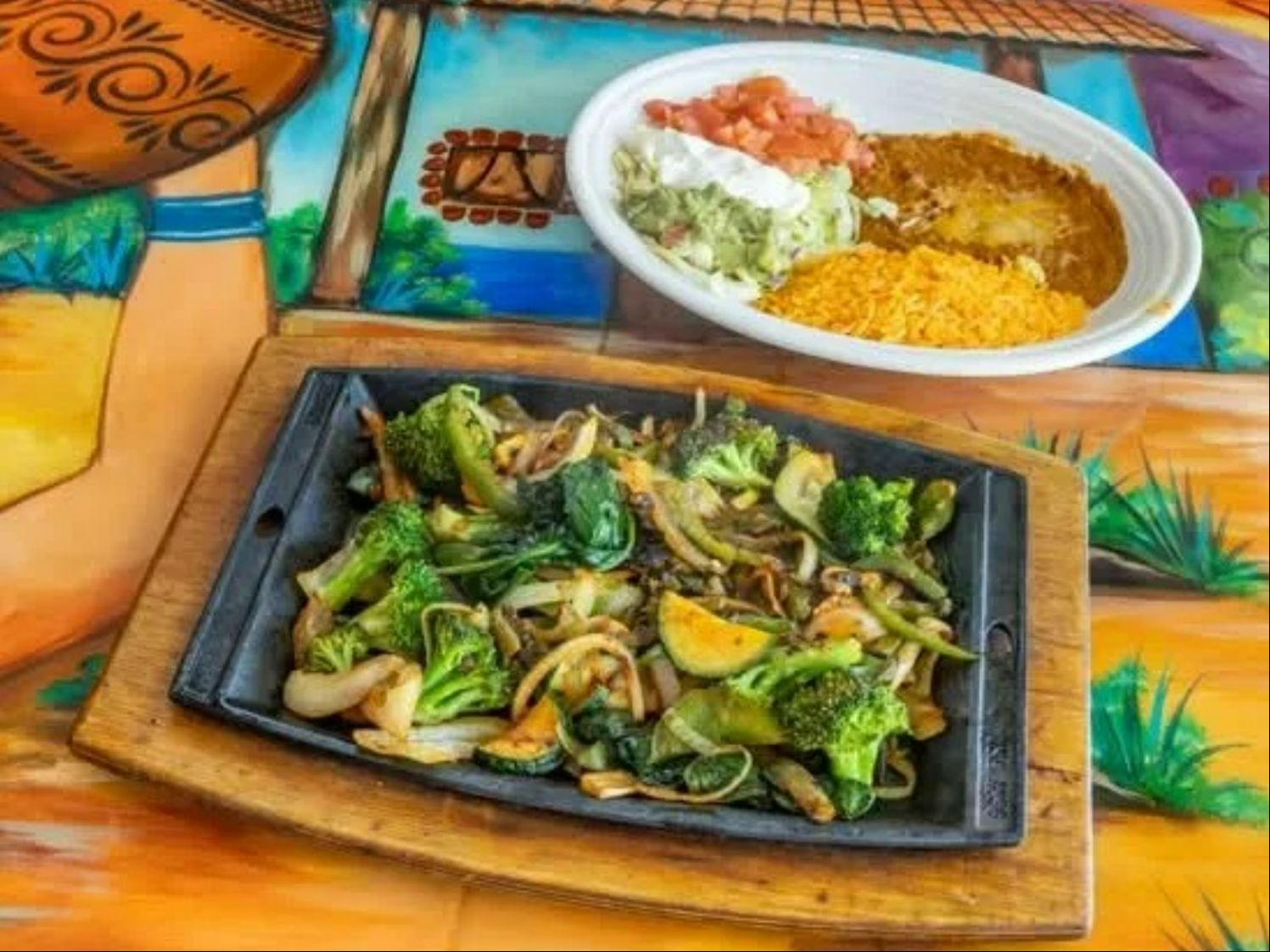Veggie Fajitas.