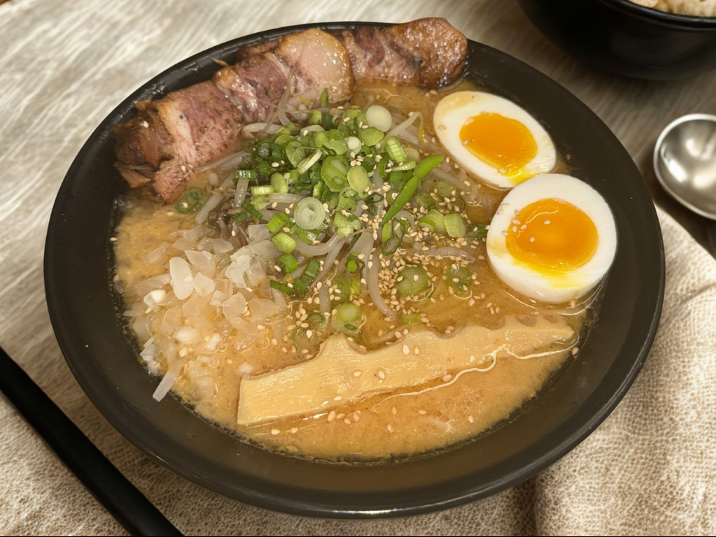 Miso ramen.