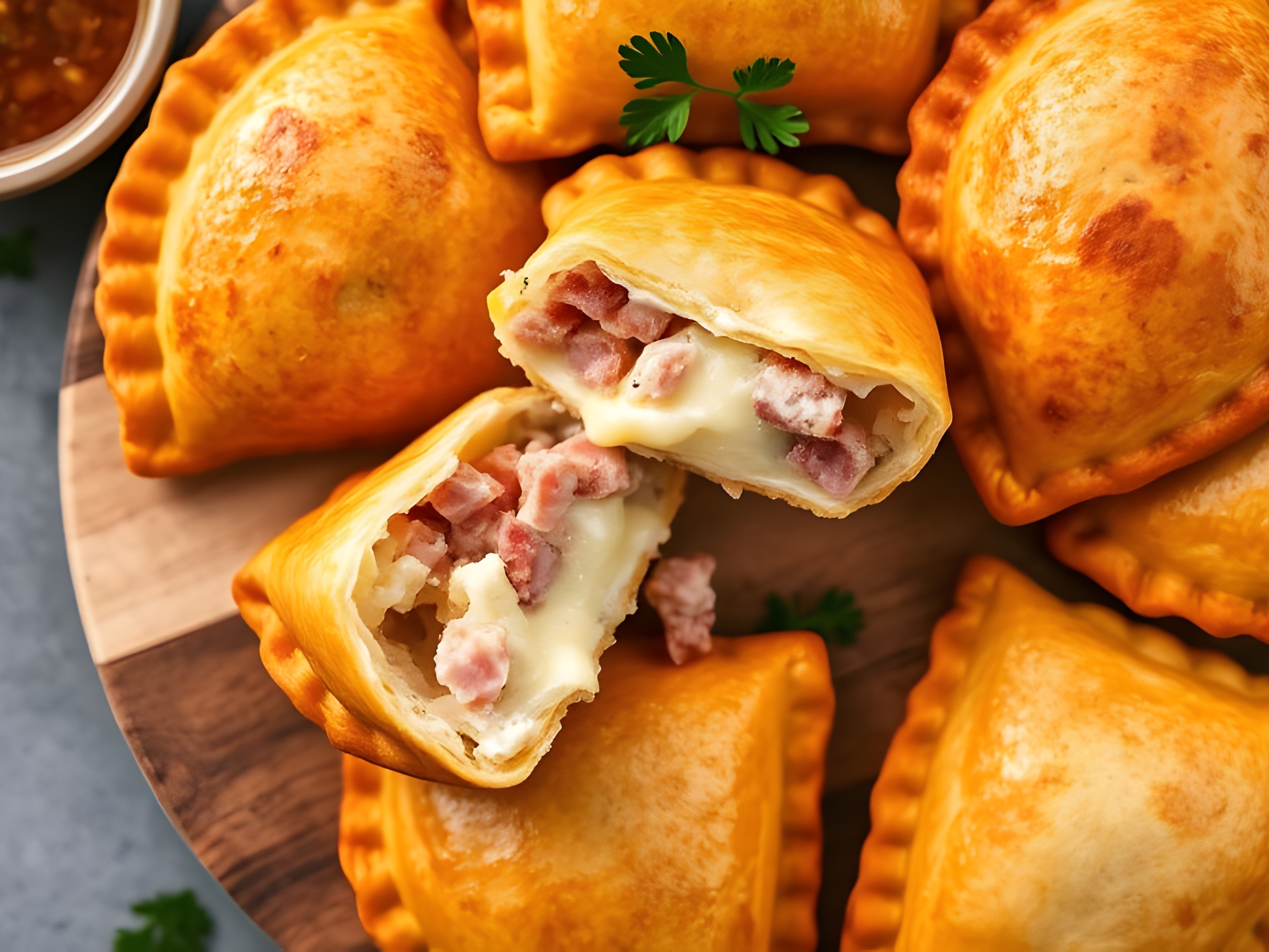 Empanada Ham and Cheese.