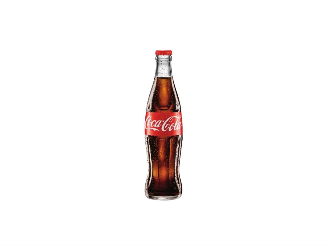 Glass coke.