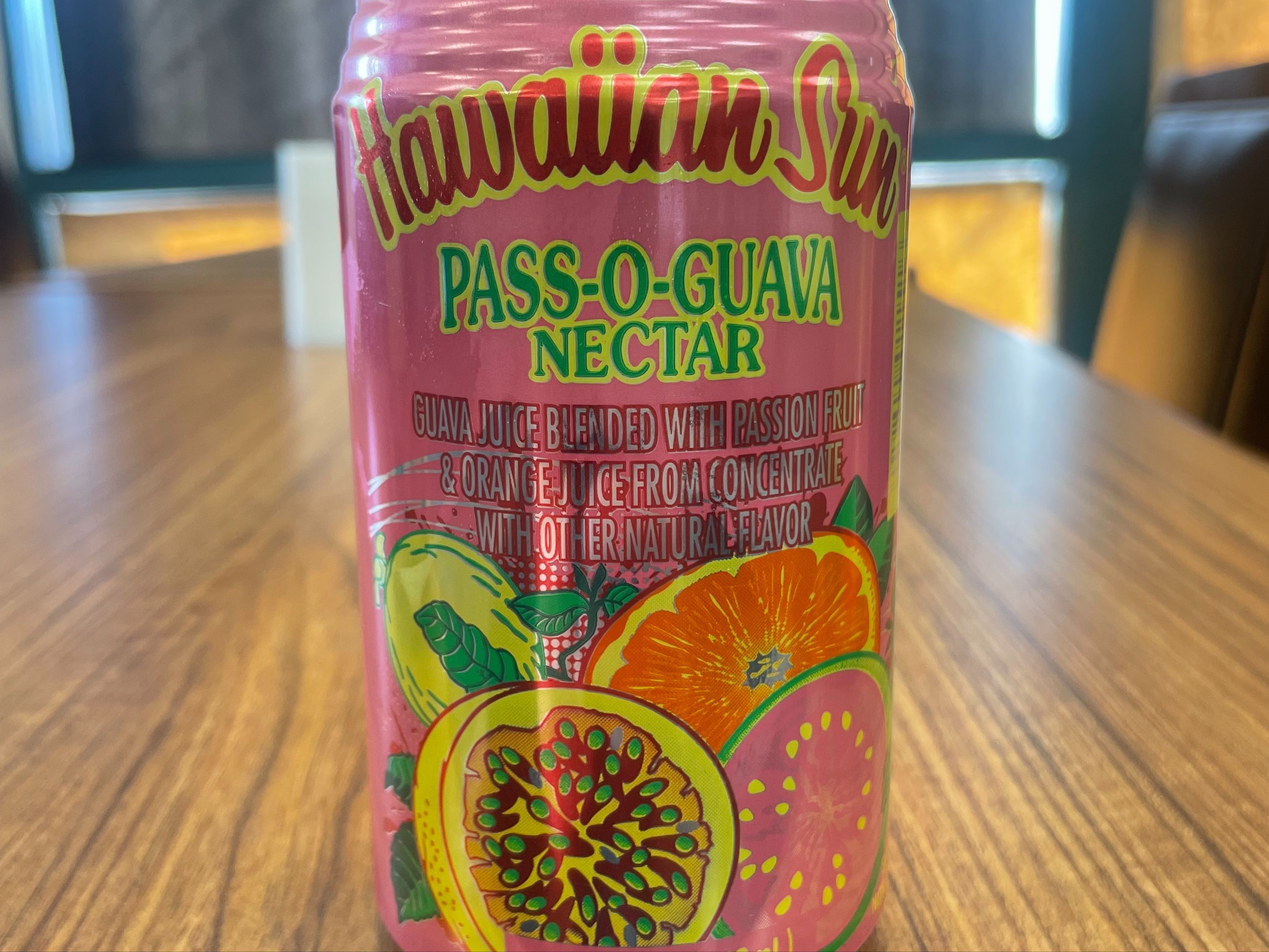 Hawaiian Sun Pass-O-Guava Nectar.