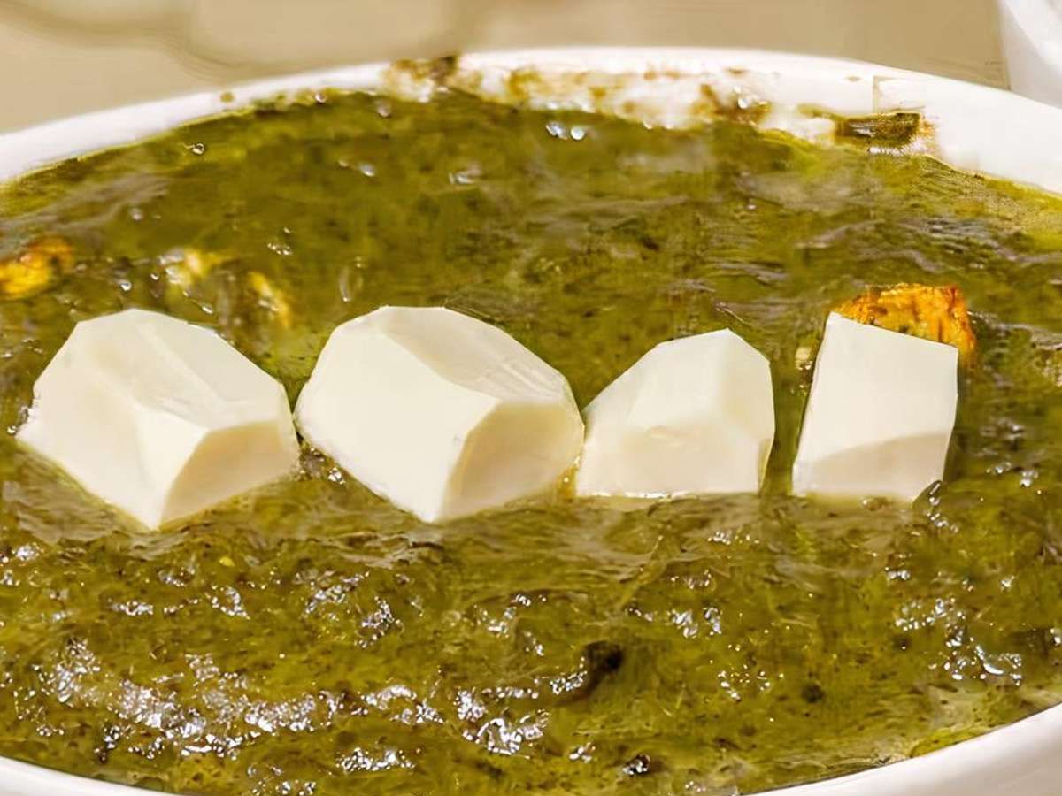 Palak Paneer.