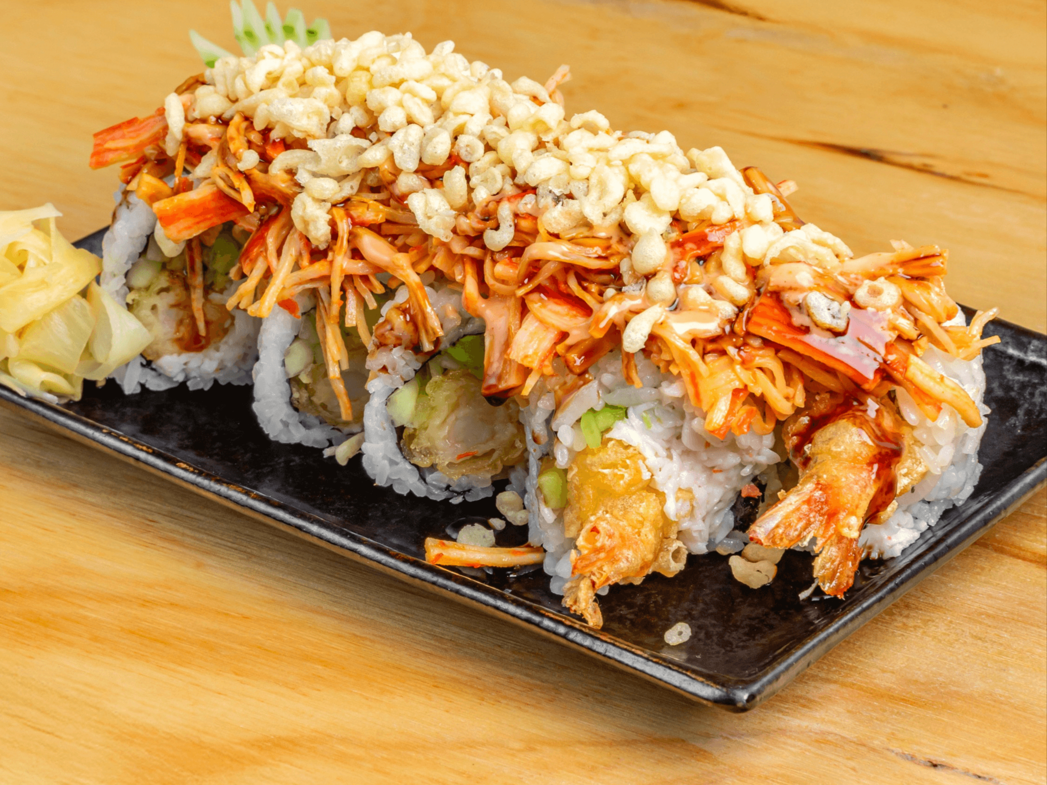 Crazy Shrimp Roll.