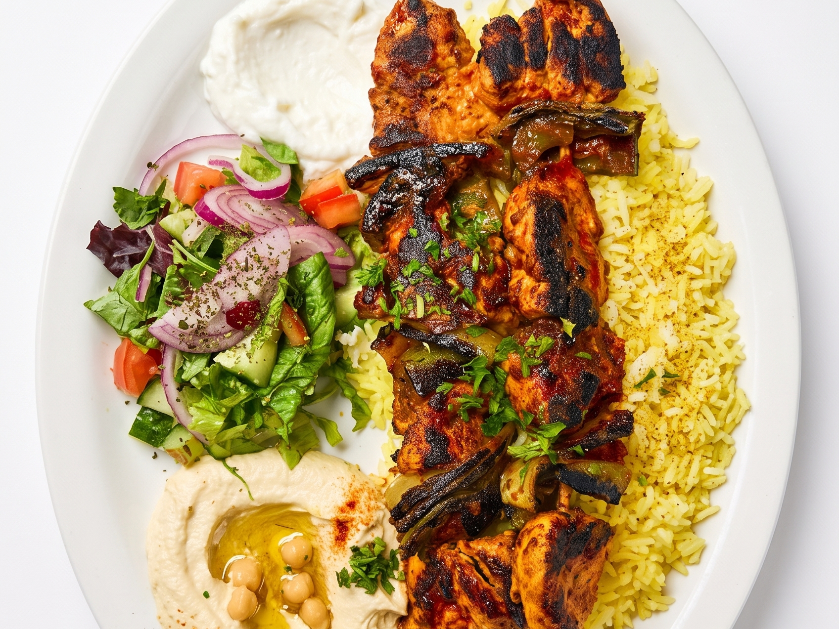 Chef's Plate Chicken Kabob.