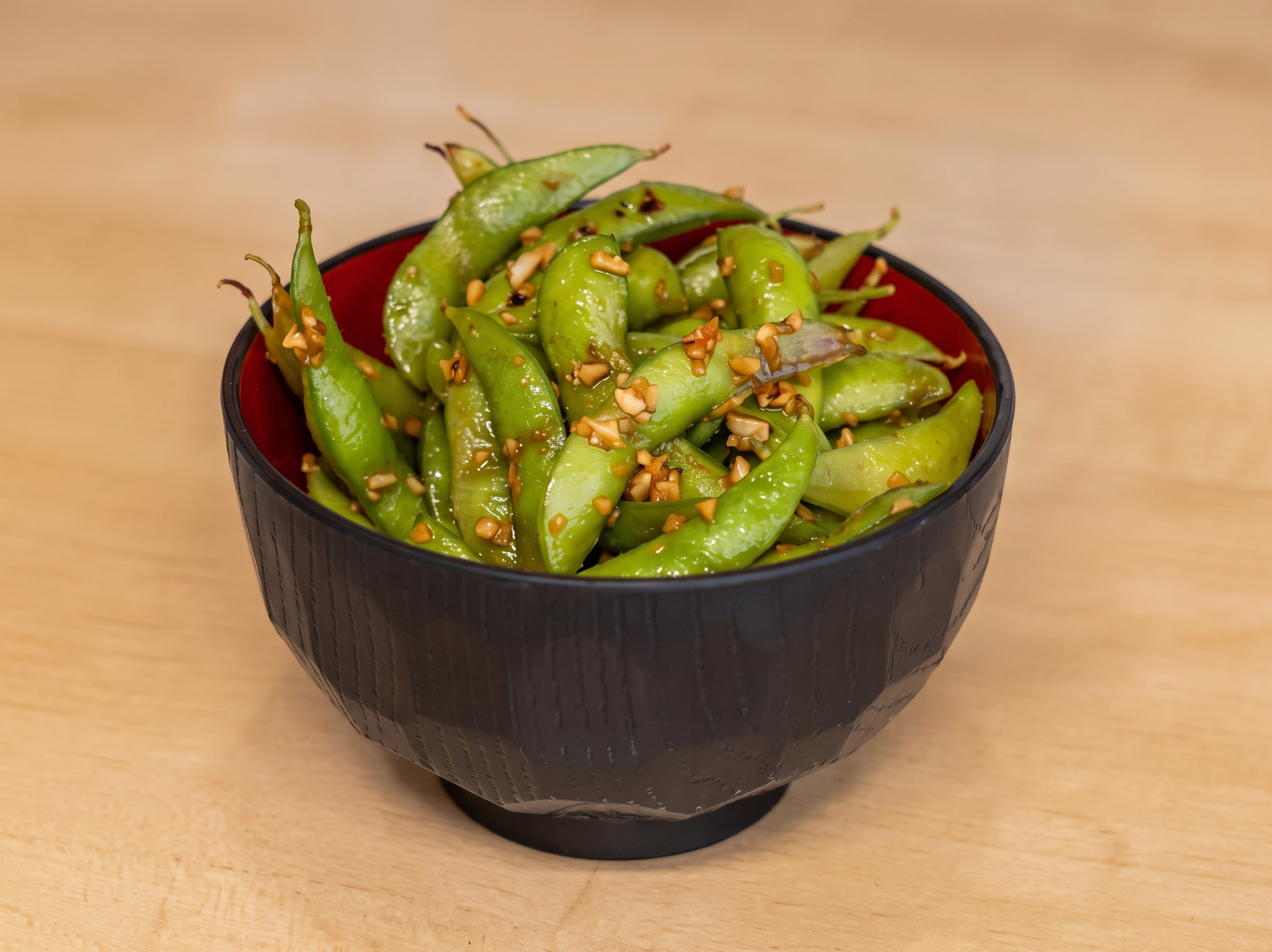 Garlic Edamame.
