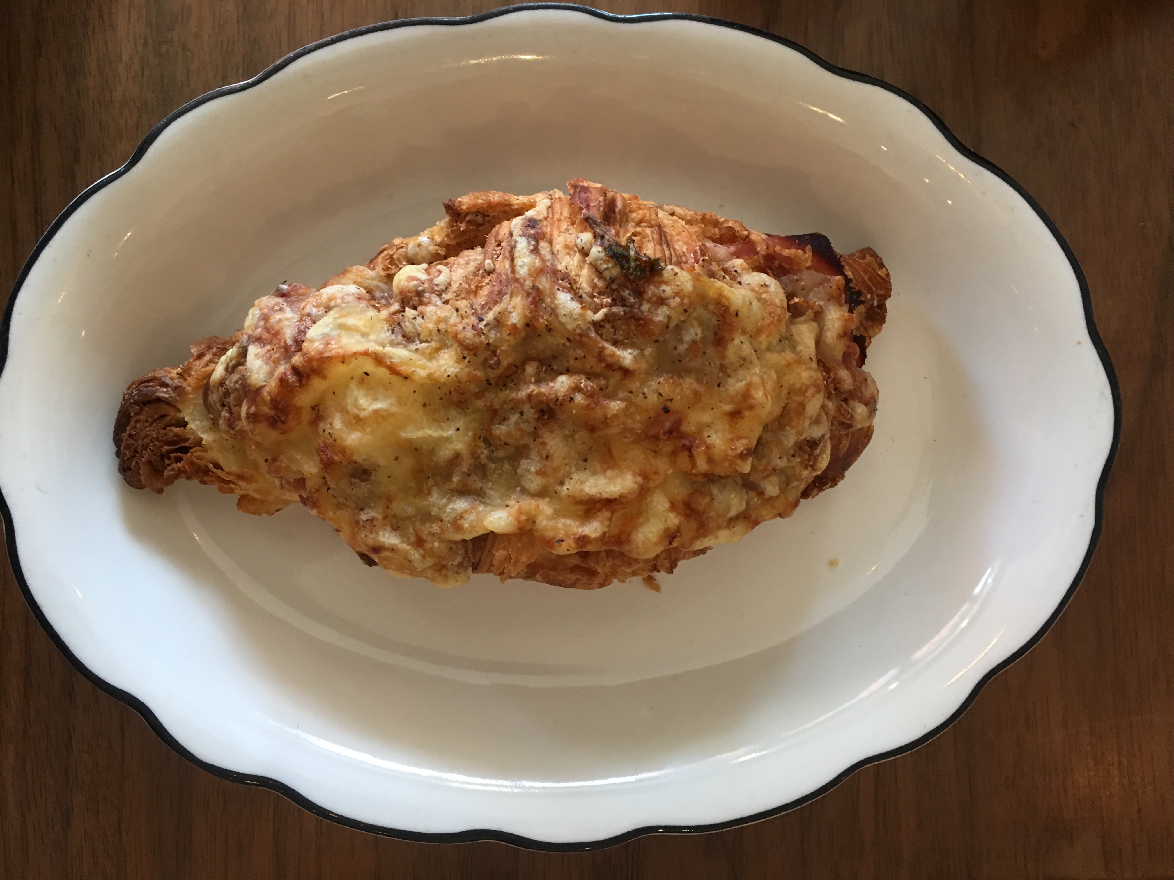 Ham & Swiss Croissant.