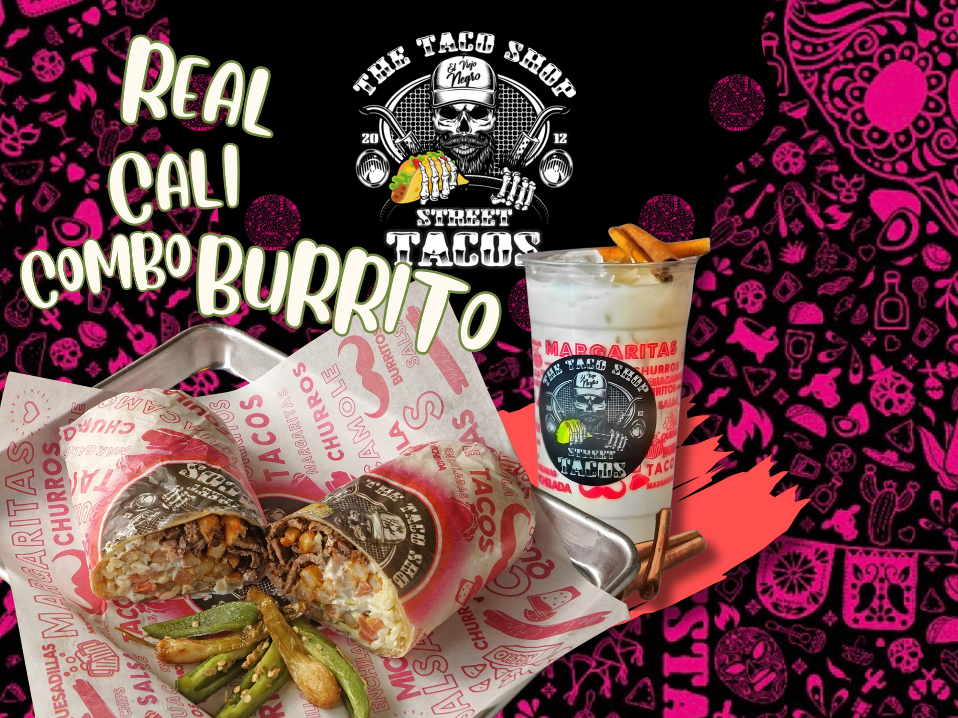 COMBO REAL CALI BURRITO.