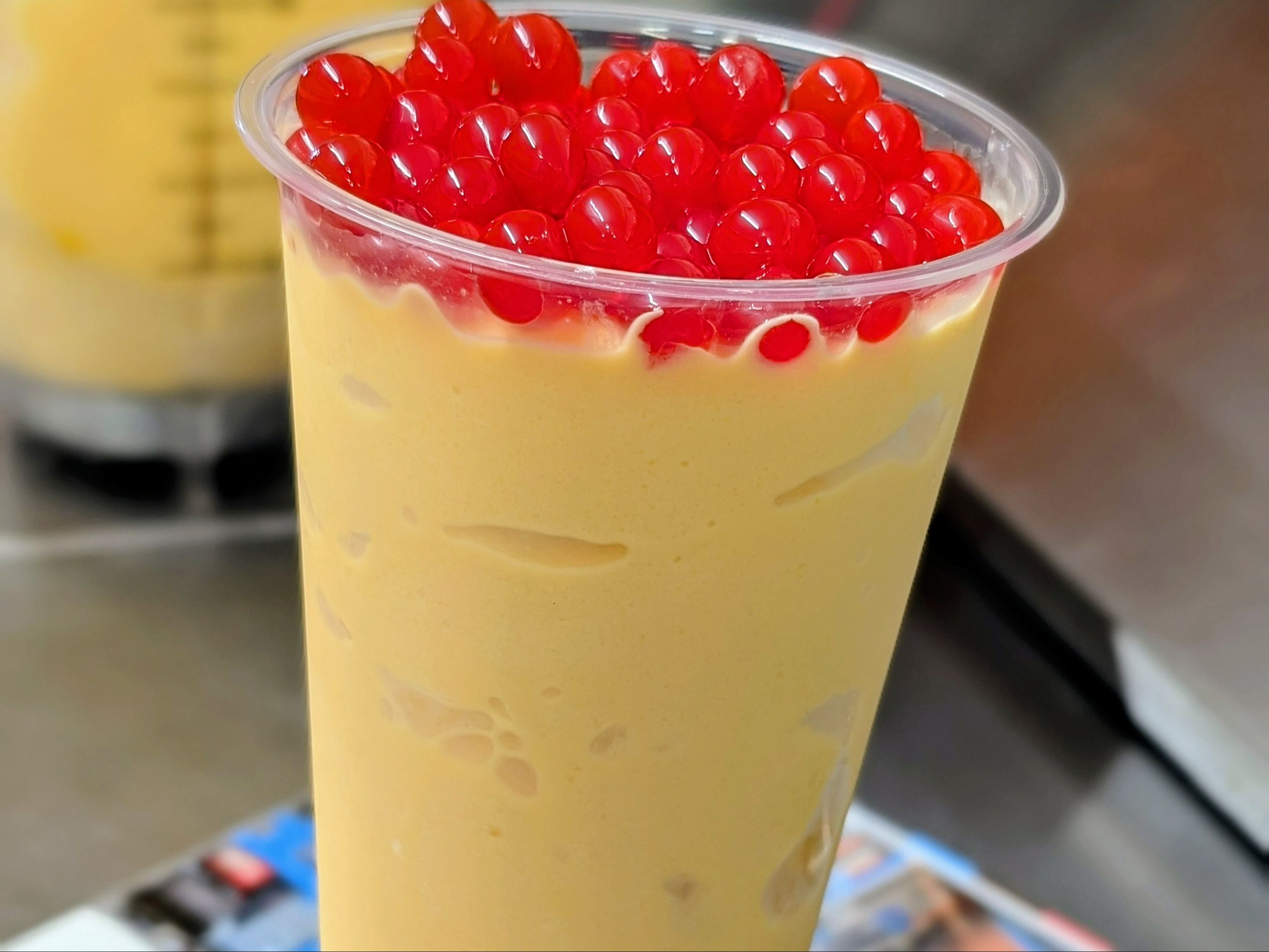 Mango Cream Smoothie.