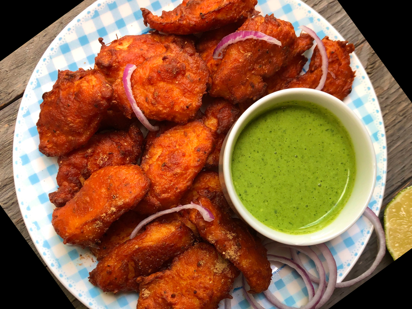 Fish Pakora.