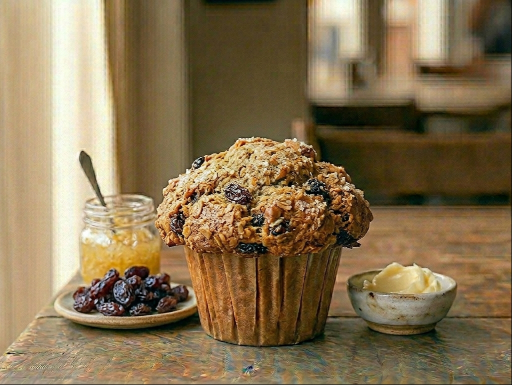Large Muffin - Raisin Bran.