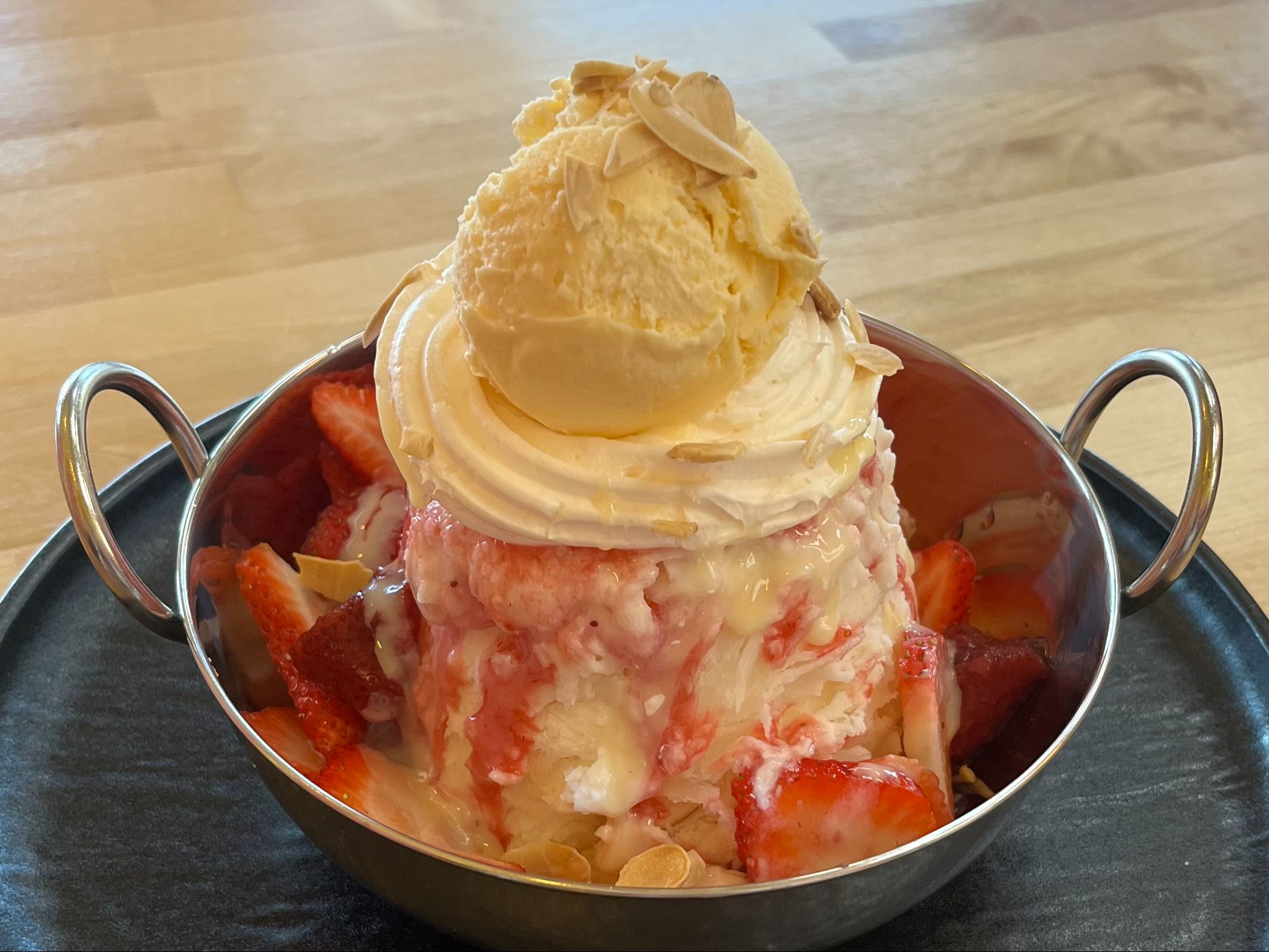 Strawberry Bingsu.