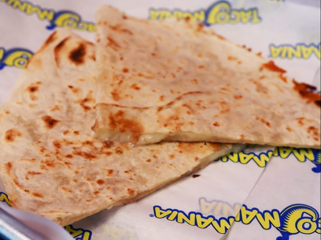 Cheese Quesadilla.