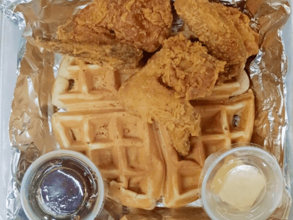 Waldens Waffle and Chicken