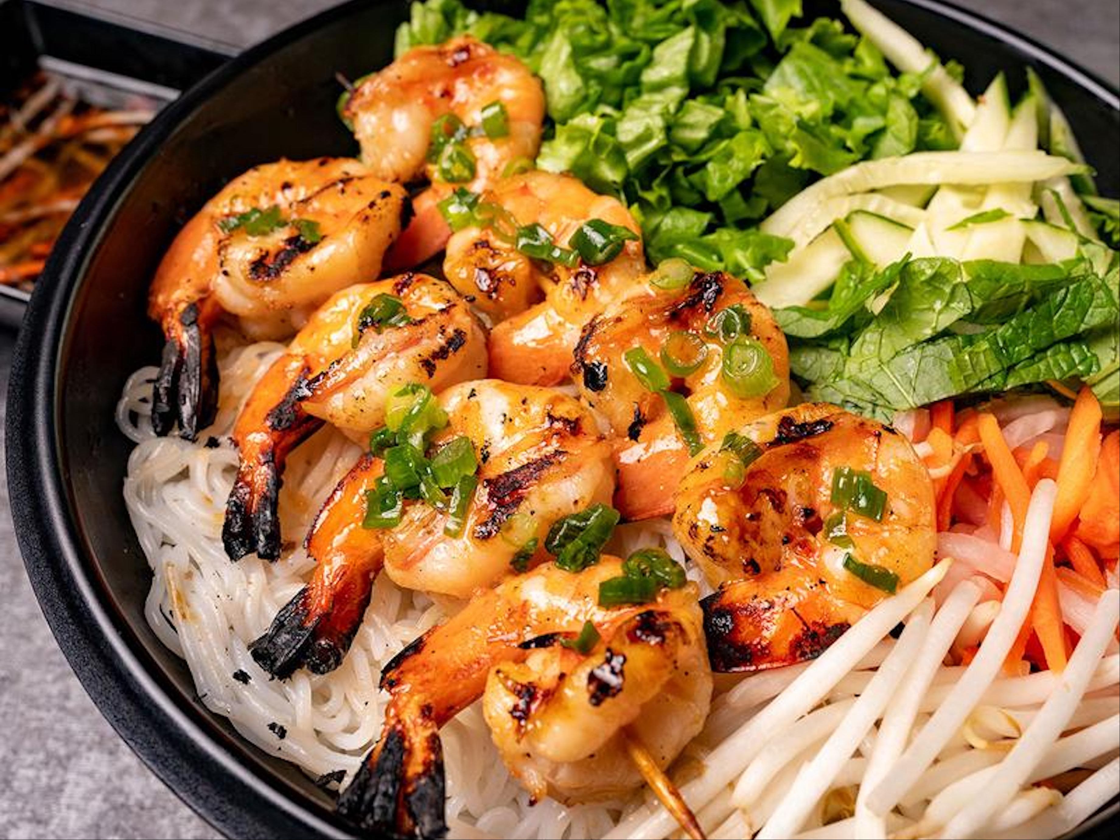 50F. Vermicelli Grilled Shrimp