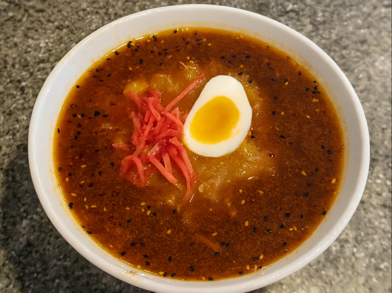 Spicy Chicken Curry Ramen.