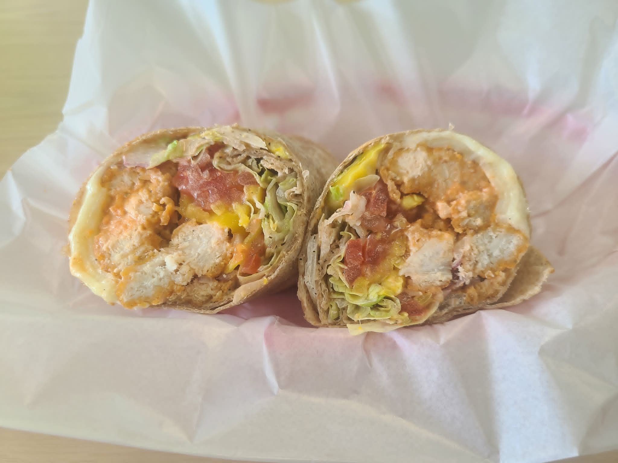 Buffalo Chicken Wrap.