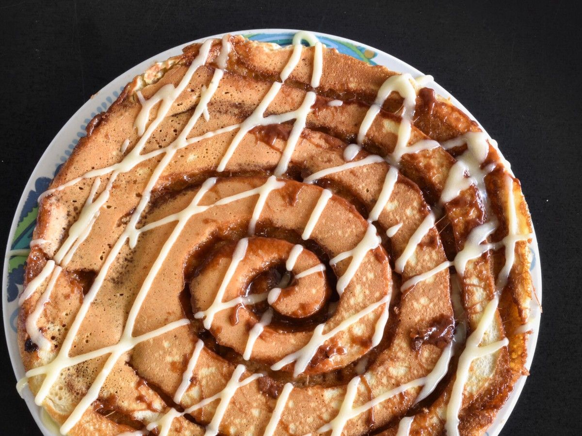 Cinnabun Pancake.