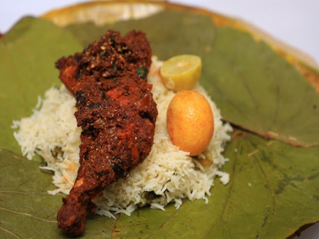 Sattibabu Fry Piece Chicken Biryani.