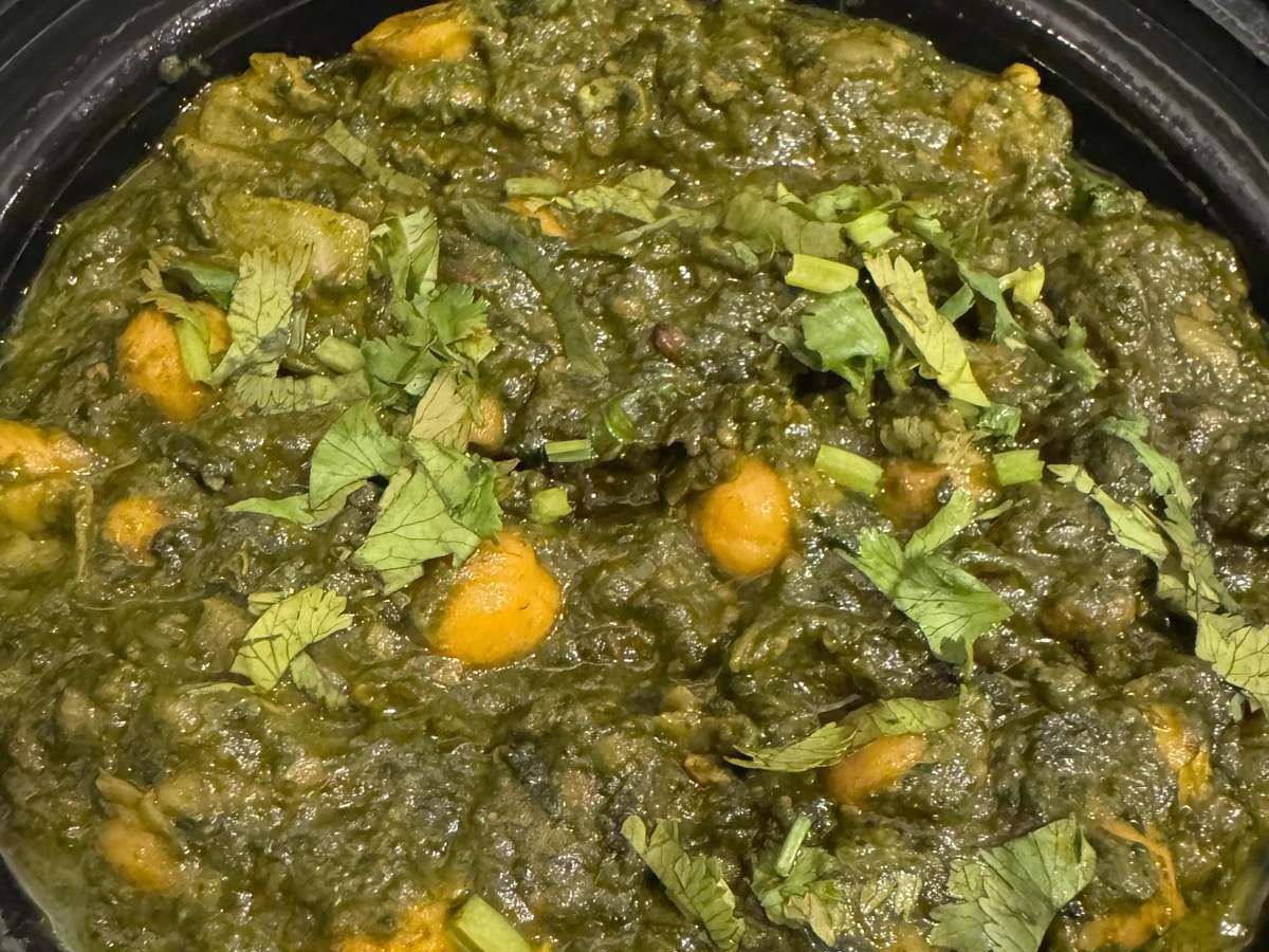 Chana Saag.