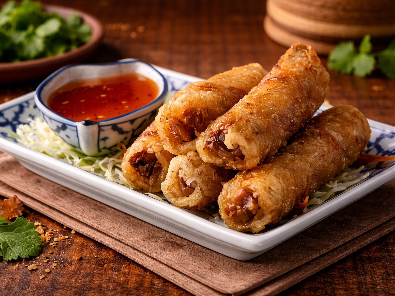 Egg Rolls- Pork.