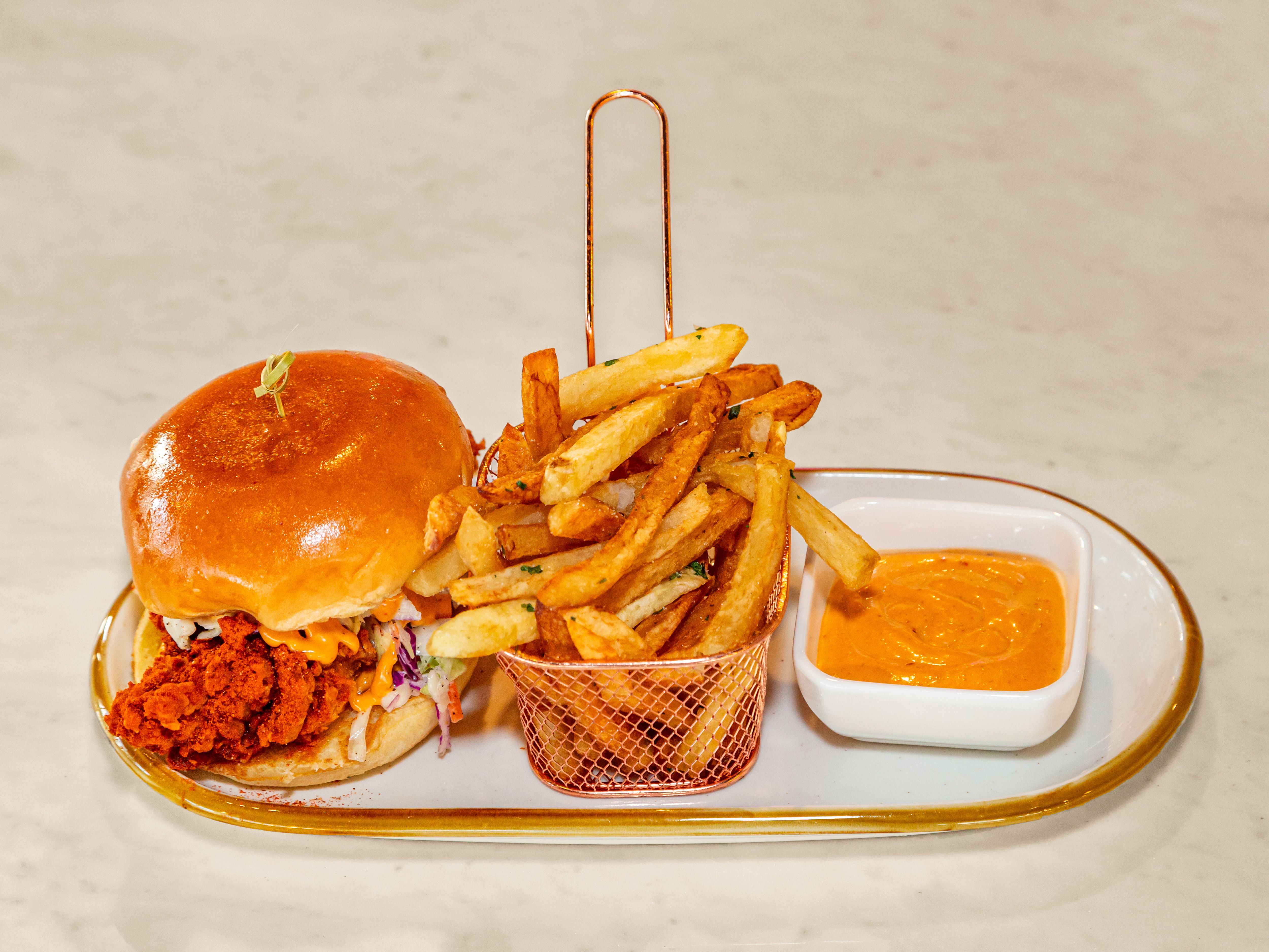 BUTTERMILK FRIED CHICKEN.